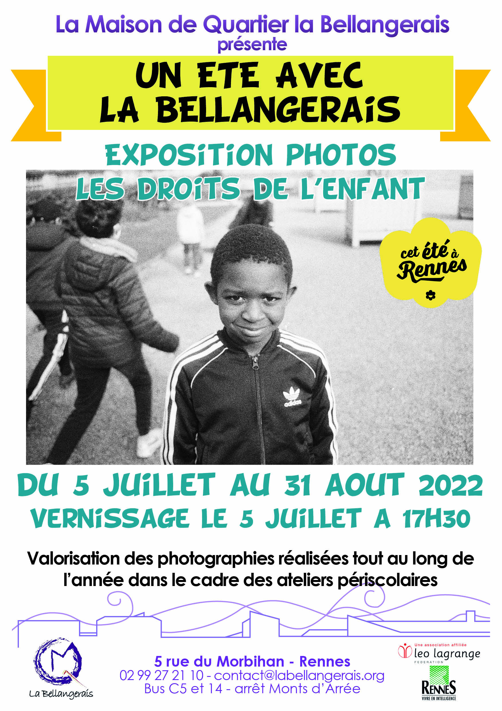 Lire la suite à propos de l’article Exposition photos « Droits de l’enfant »