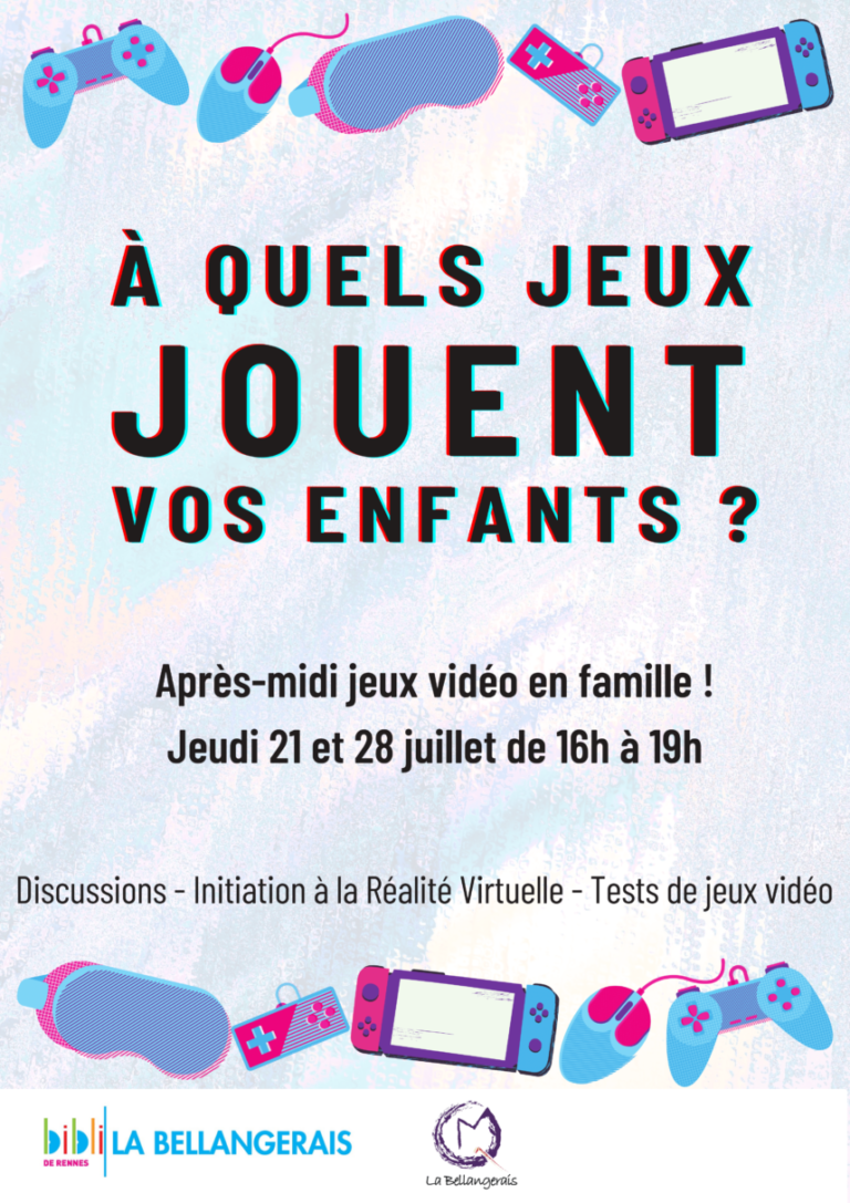 Lire la suite à propos de l’article Jeux vidéos « à quels jeux jouent vos enfants ? »